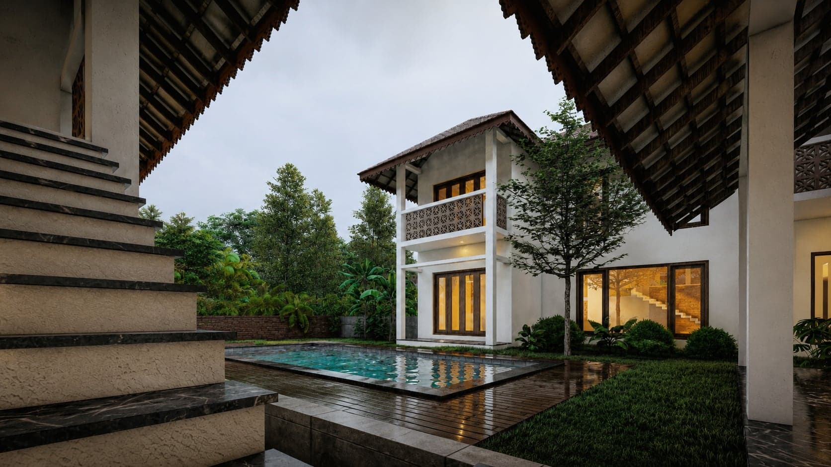 Reslin Residence, Kolachal — photograph 4