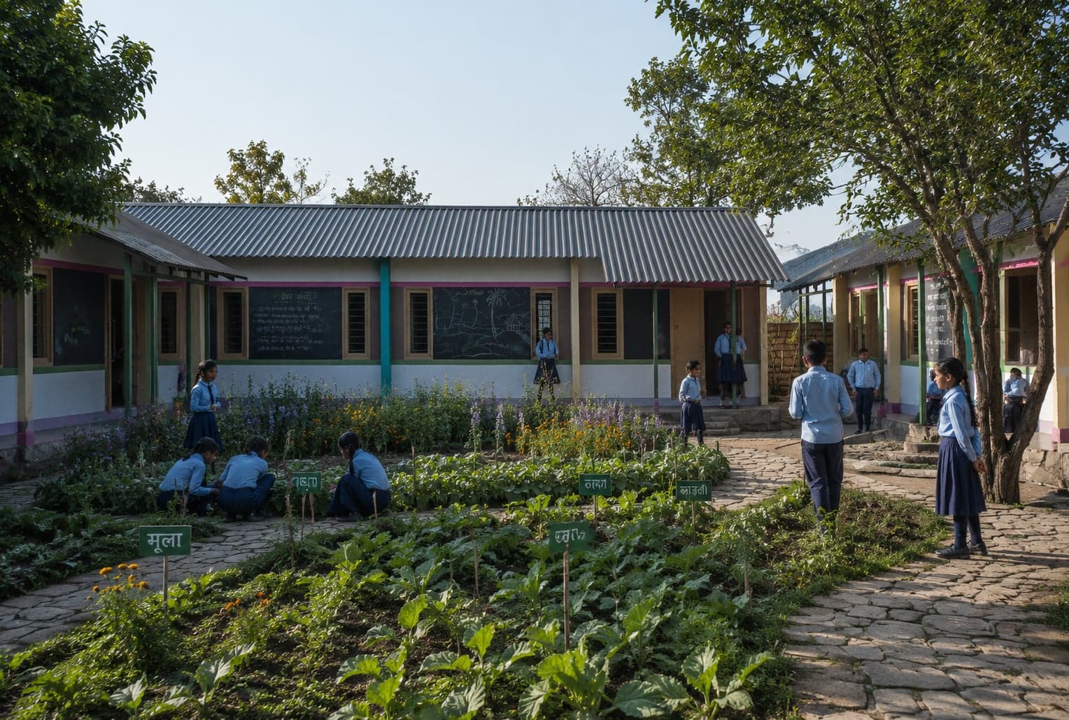 The Courtyard School, Nepal — photograph 4
