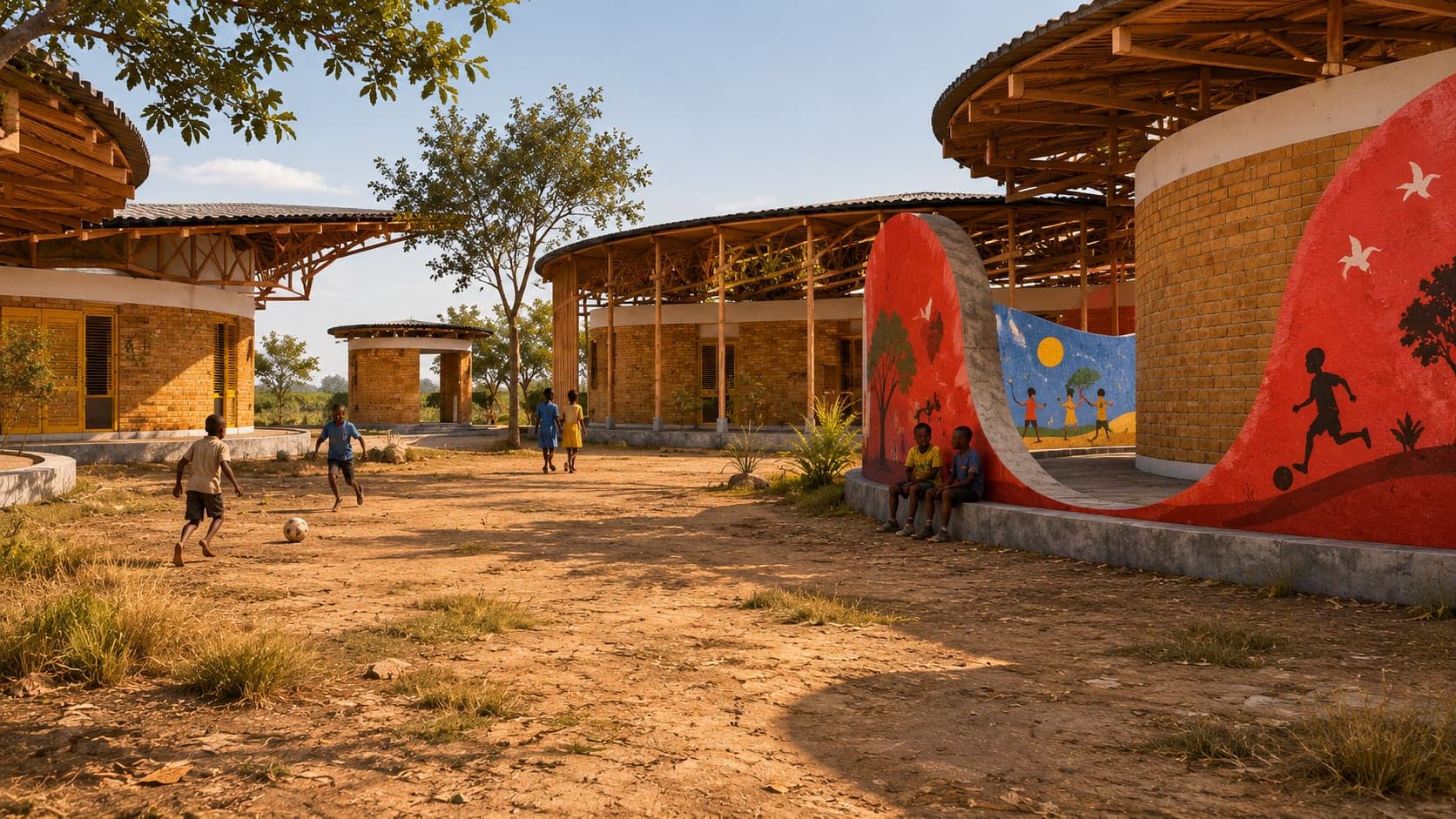 The Egg — Kafountine School, Senegal — photograph 3