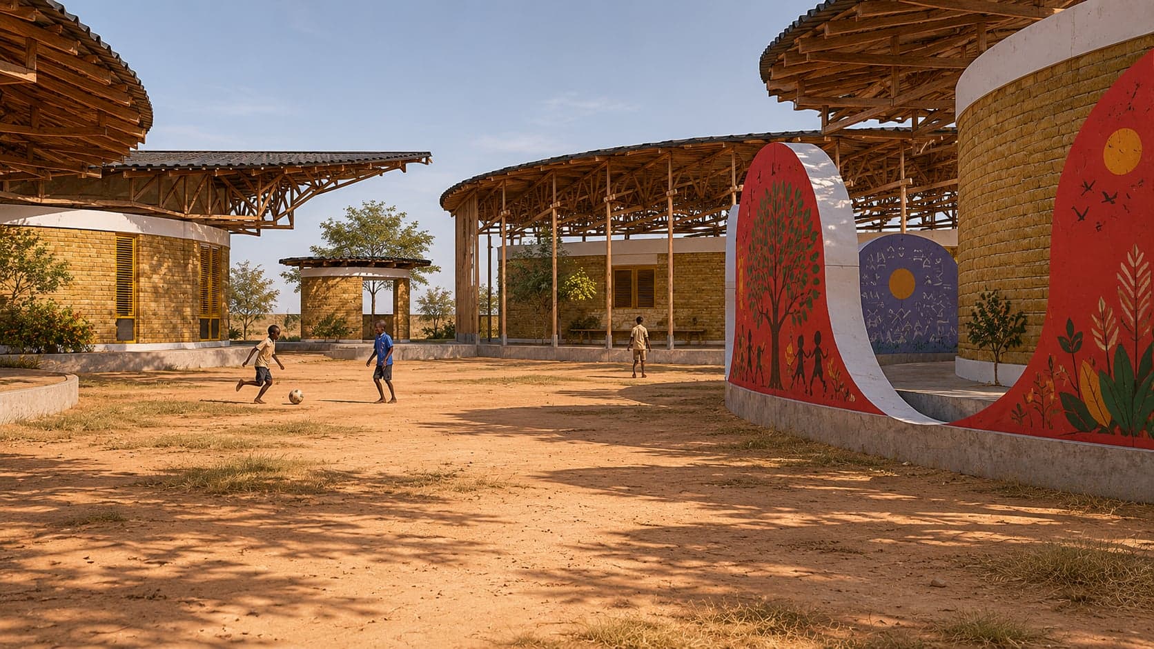 The Egg — Kafountine School, Senegal — photograph 4