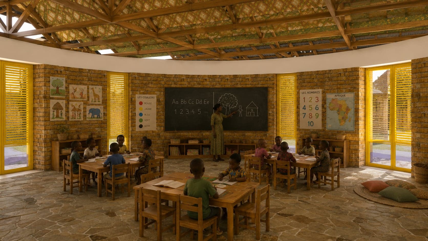 The Egg — Kafountine School, Senegal — photograph 7