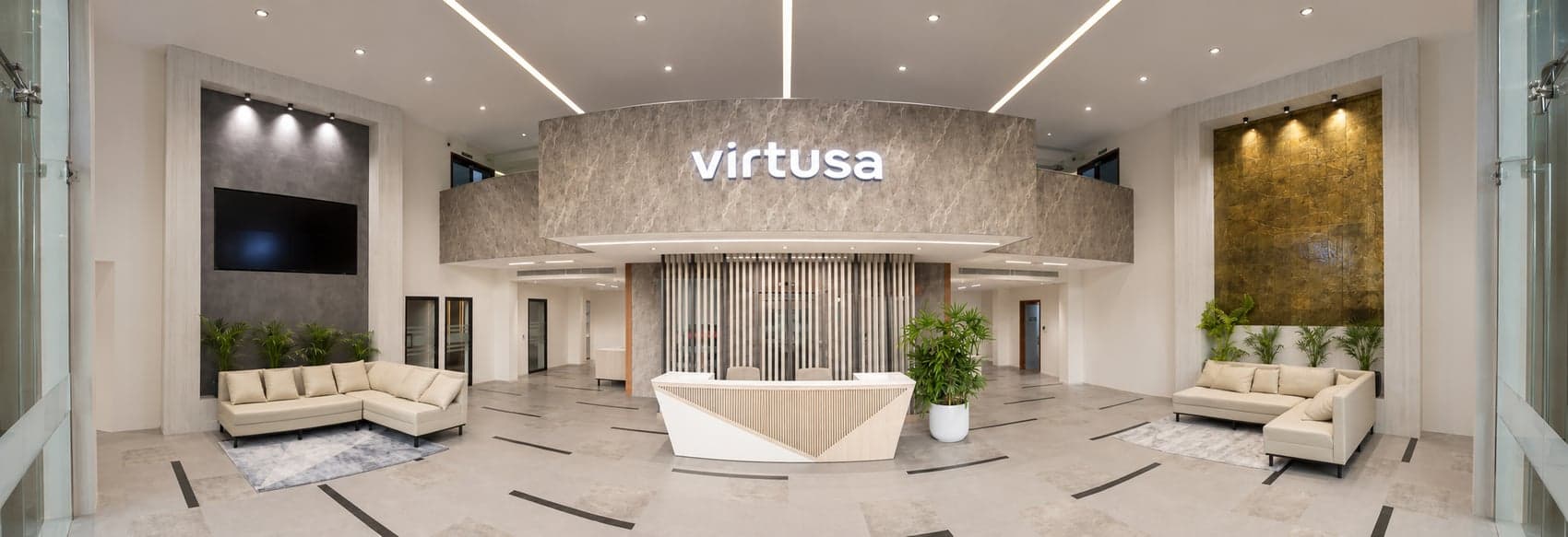 Virtusa Navalur — Lobby & Guest Rooms