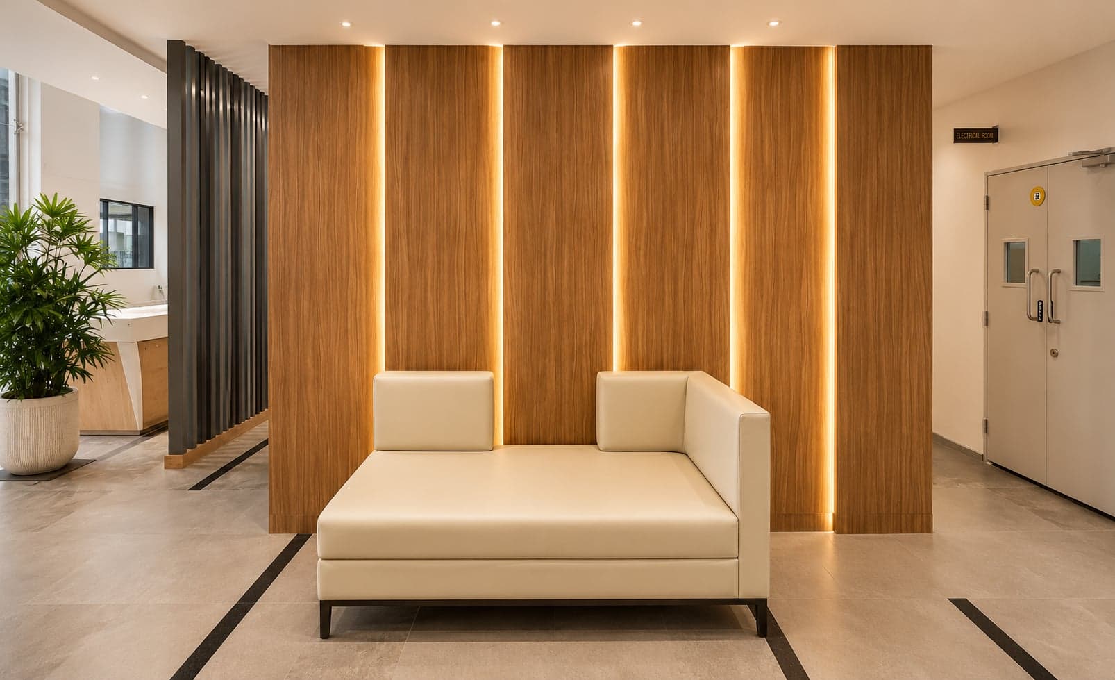 Virtusa Navalur — Lobby & Guest Rooms — photograph 9