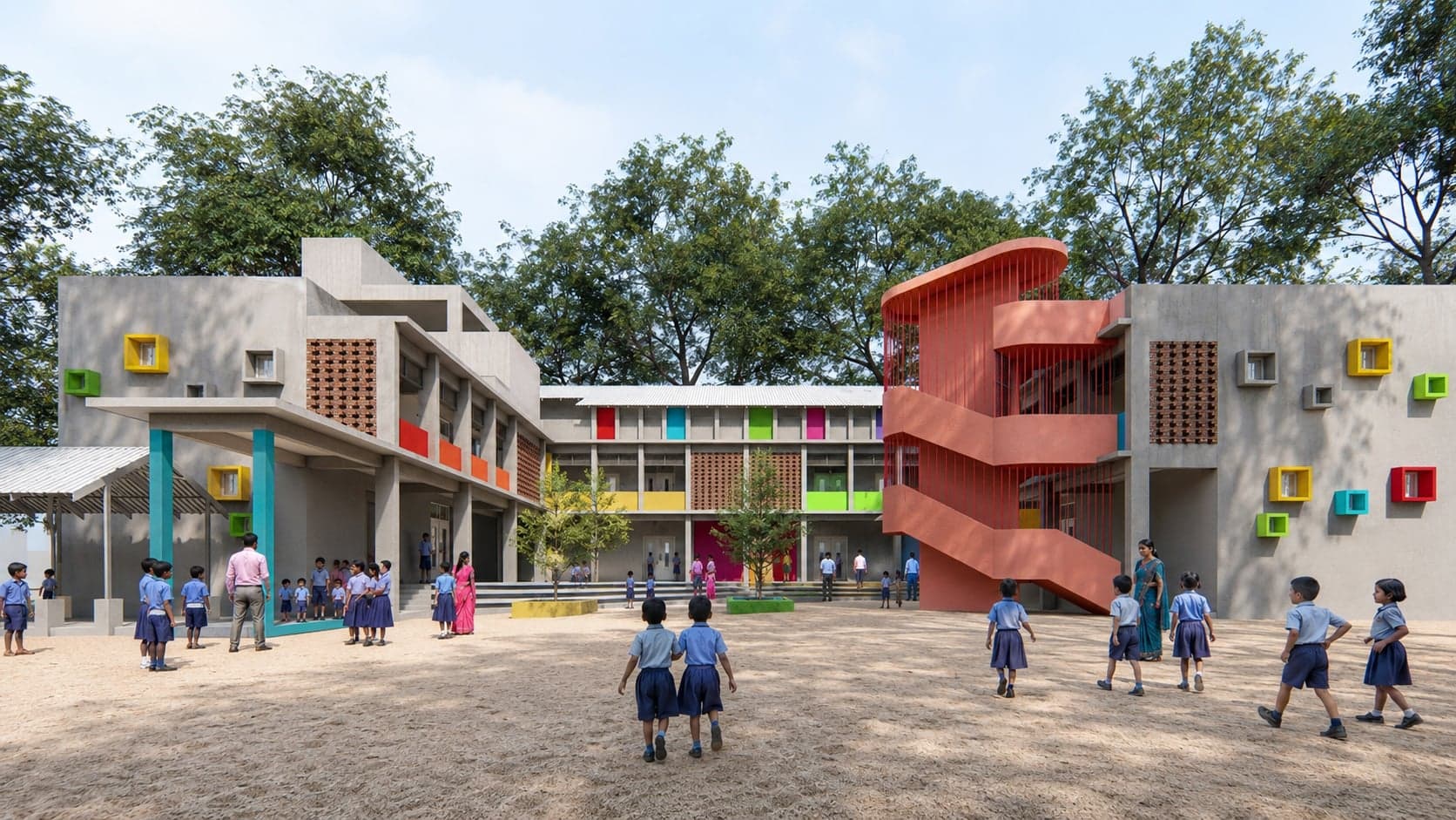 Krishna Prasad Memorial School, Khammam — photograph 2