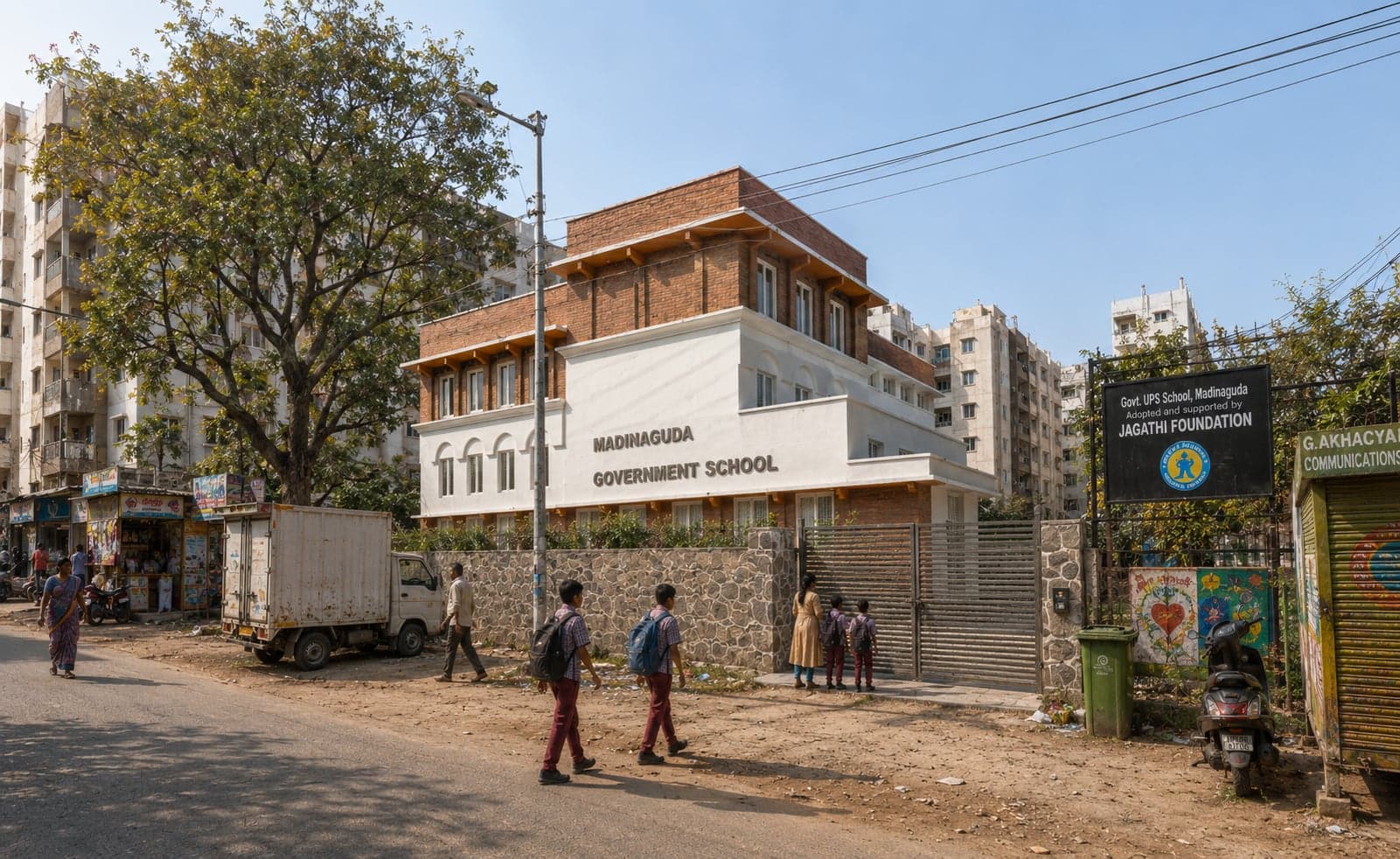 Madinaguda Government School, Hyderabad